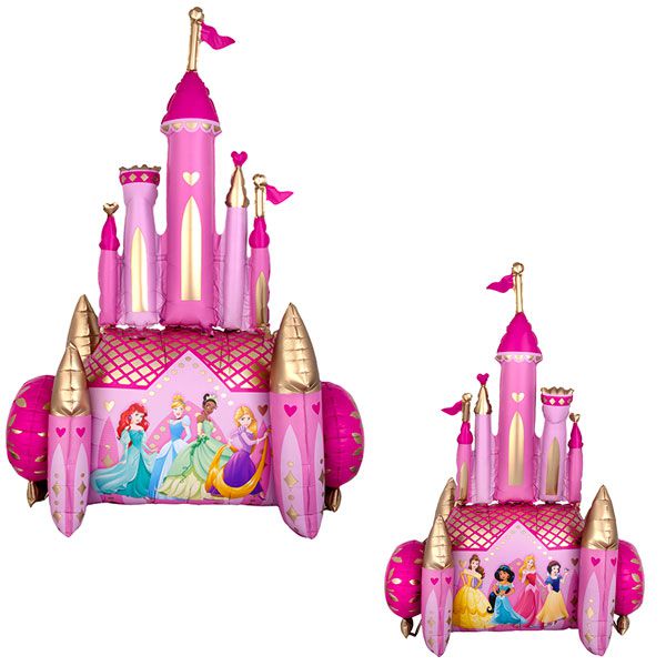 Palloncino 3D Castello Principesse Disney
